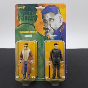 Super7 ReAction 3rd Bass The Cactus‎ Album MC Serch Pete Nice Action Figure Set